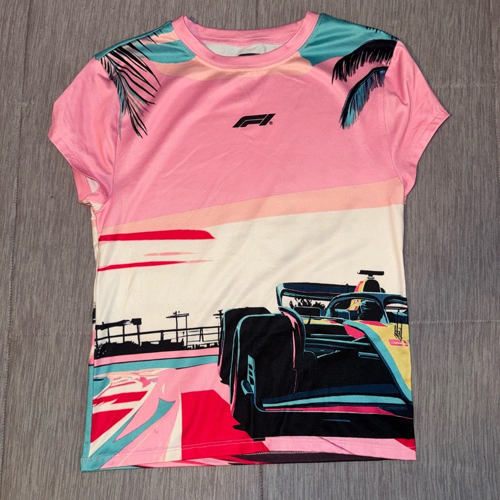 NEW WITHOUT TAGS PacSun Formula 1 Miami 2025 Women’s Cropped Top